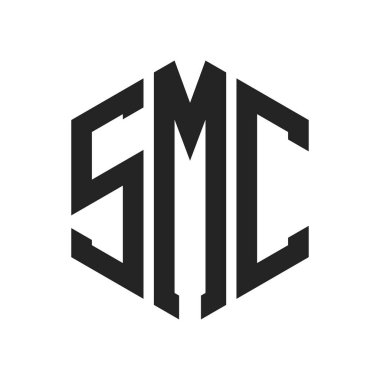 SMC Logo Tasarımı. Altıgen şekil kullanan ilk Harf SMC Monogram Logosu