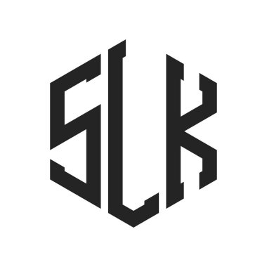 SLK Logo Tasarımı. Altıgen şekil kullanan ilk Harf SLK Monogram Logosu