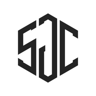 SJC Logo Tasarımı. Altıgen şekil kullanan ilk Harf SJC Monogram Logosu