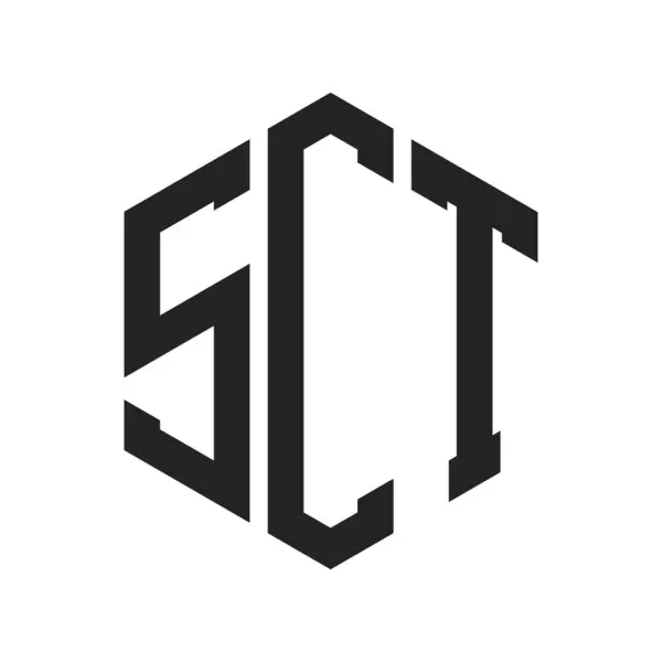 SCT Logo Tasarımı. Altıgen şekil kullanan ilk Harf SCT Monogram Logosu