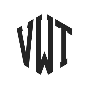 VWT Logo Tasarımı. Altıgen şekil kullanan ilk Harf VWT Monogram Logosu