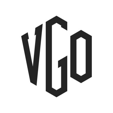 VGO Logo Tasarımı. Altıgen şekil kullanan ilk Harf VGO Monogram Logosu