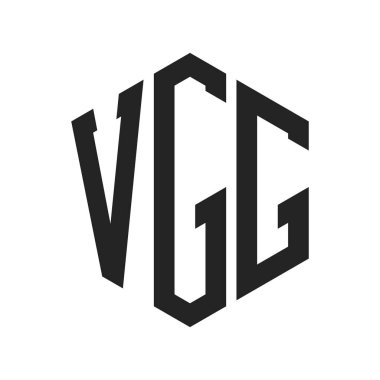 VGG Logo Tasarımı. Altıgen şekil kullanan ilk Harf VGG Monogram Logosu