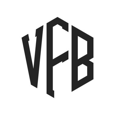 VFB Logo Tasarımı. Altıgen şekil kullanan ilk Harf VFB Monogram Logosu
