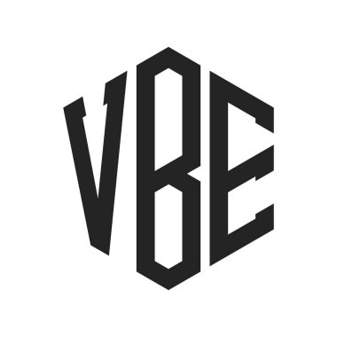 VBE Logo Tasarımı. Altıgen şekil kullanan ilk Harf VBE Monogram Logosu