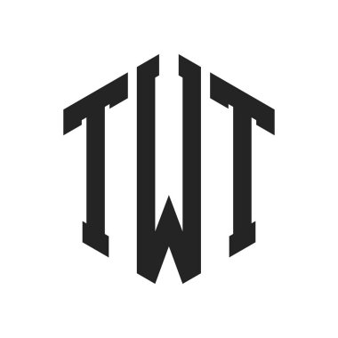 TWT Logo Tasarımı. Altıgen şekil kullanan ilk Harf TWT Monogram Logosu