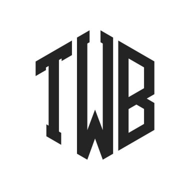 TWB Logo Tasarımı. Altıgen şekil kullanan ilk Harf TWB Monogram Logosu