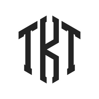 TKT Logo Tasarımı. Altıgen şekil kullanan ilk Harf TKT Monogram Logosu