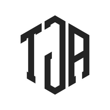 TJA Logo Tasarımı. Altıgen şekil kullanan ilk Harf TJA Monogram Logosu