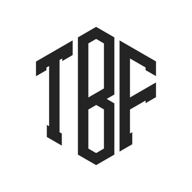 TBF Logo Tasarımı. Altıgen şekil kullanan ilk Harf TBF Monogram Logosu
