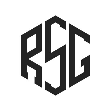 RSG Logo Tasarımı. Altıgen şekil kullanan ilk Harf RSG Monogram Logosu