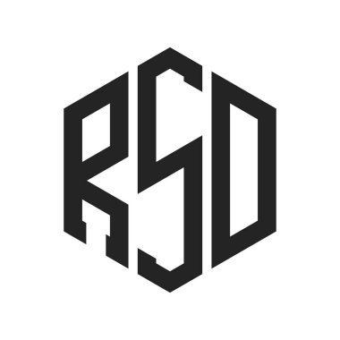 RSD Logo Tasarımı. Altıgen şekil kullanan ilk Harf RSD Monogram Logosu