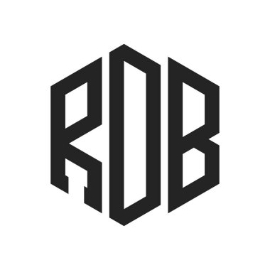 RDB Logo Tasarımı. Altıgen şekil kullanan ilk Harf RDB Monogram Logosu