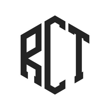 RCT Logo Tasarımı. Altıgen şekil kullanan ilk Harf RCT Monogram Logosu