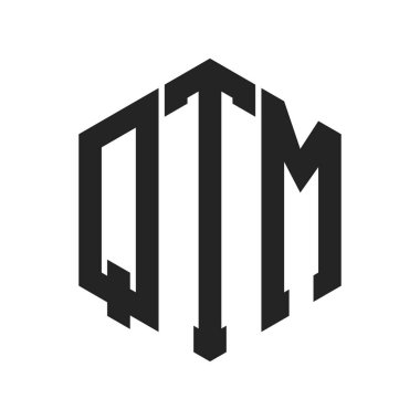 QTM Logo Tasarımı. Altıgen şekil kullanan ilk Harf QTM Monogram Logosu