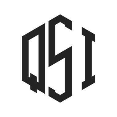 QSI Logo Tasarımı. Altıgen şekil kullanan ilk Harf QSI Monogram Logosu