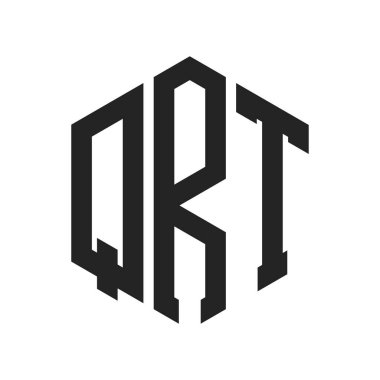 QRT Logo Tasarımı. Altıgen şekil kullanan ilk Harf QRT Monogram Logosu