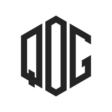 QOG Logo Tasarımı. Altıgen şekil kullanan ilk Harf QOG Monogram Logosu