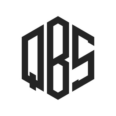 QBS Logo Tasarımı. Altıgen şekil kullanan ilk Harf QBS Monogram Logosu