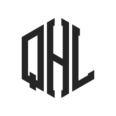 QHL Logo Tasarımı. Altıgen şekil kullanan ilk Harf QHL Monogram Logosu