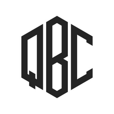QBC Logo Tasarımı. Altıgen şekil kullanan ilk Harf QBC Monogram Logosu