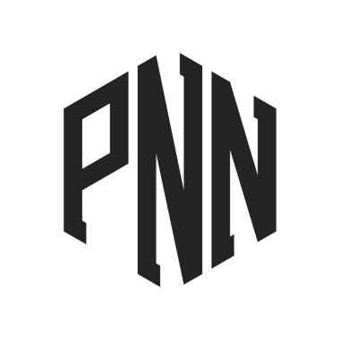 PNN Logo Tasarımı. Altıgen şekil kullanan ilk Harf PNN Monogram Logosu
