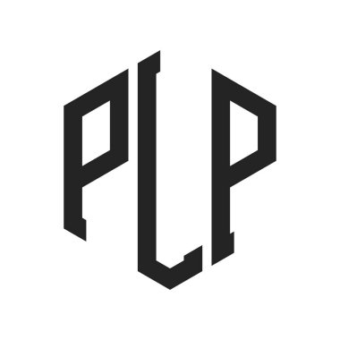 PLP Logo Tasarımı. Altıgen şekil kullanan ilk Harf PLP Monogram Logosu