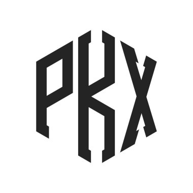 PKX Logo Tasarımı. Altıgen şekil kullanan ilk Harf PKX Monogram Logosu