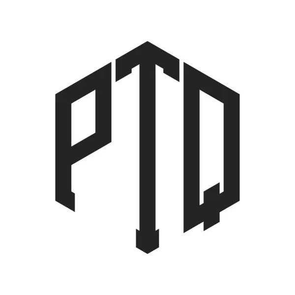 stock vector PTQ Logo Design. Initial Letter PTQ Monogram Logo using Hexagon shape