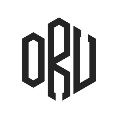 ORU Logo Tasarımı. Altıgen şekil kullanan ilk Harf ORU Monogram Logosu