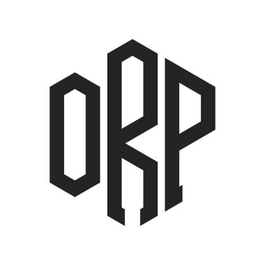 ORP Logo Tasarımı. Altıgen şekil kullanan ilk Harf ORP Monogram Logosu