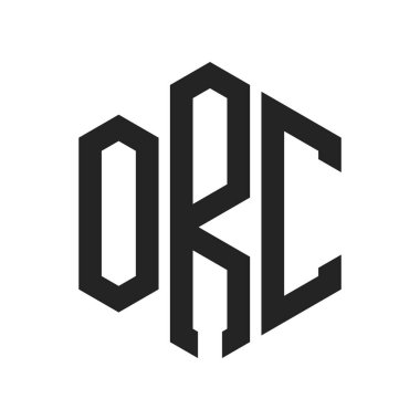 ORC Logo Tasarımı. Altıgen şekil kullanan ilk Harf ORC Monogram Logosu