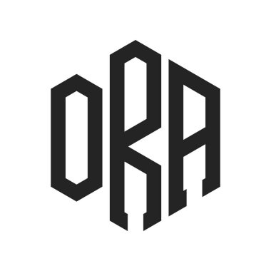 ORA Logo Tasarımı. Altıgen şekil kullanan ilk Harf ORA Monogram Logosu