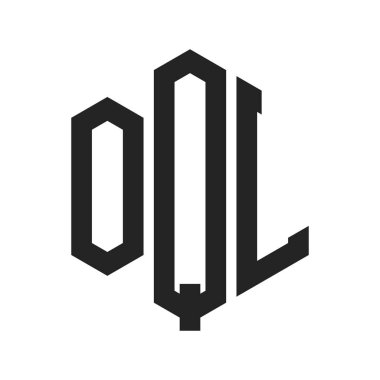 OQL Logo Tasarımı. Altıgen şekil kullanan ilk Harf OQL Monogram Logosu