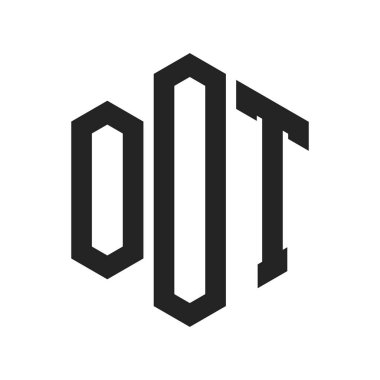OOT Logo Tasarımı. Altıgen şekil kullanan ilk Harf OOOT Monogram Logosu