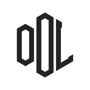 OOOL Logo Tasarımı. Altıgen şekil kullanan ilk Harf OOOL Monogram Logosu