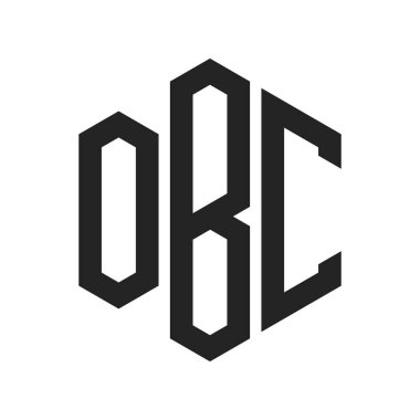 OBC Logo Tasarımı. Altıgen şekil kullanan ilk Harf OBC Monogram Logosu