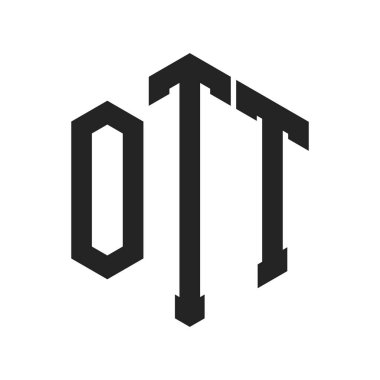 OTT Logo Tasarımı. Altıgen şekil kullanan ilk Harf OTT Monogram Logosu