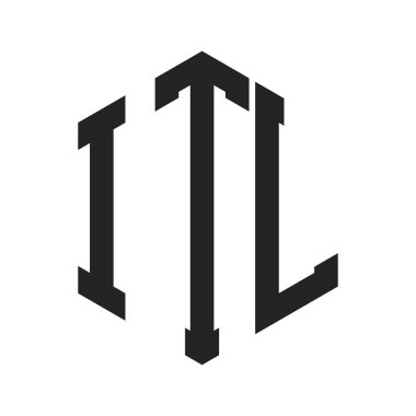 ITL Logo Tasarımı. Altıgen şekil kullanan ilk Harf ITL Monogram Logosu