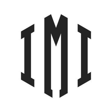 IMI Logo Tasarımı. Altıgen şekil kullanan ilk Harf IMI Monogram Logosu