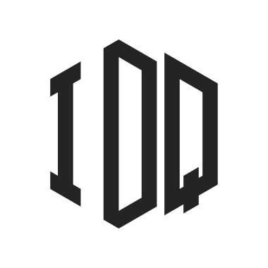 IDQ Logo Tasarımı. Altıgen şekil kullanan ilk Harf IDQ Monogram Logosu