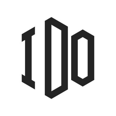 IDO Logo Tasarımı. Altıgen şekil kullanan ilk Harf IDO Monogram Logosu