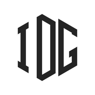 IDG Logo Tasarımı. Altıgen şekil kullanan ilk Harf IDG Monogram Logosu