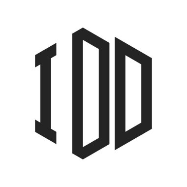 Kimlik Logosu Tasarımı. Altıgen şekilli harfli monogram logosu