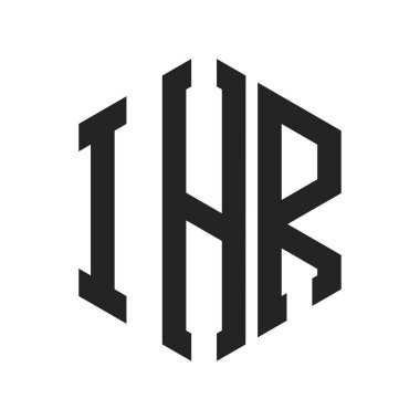 IHR Logo Tasarımı. Altıgen şekil kullanan ilk Harf IHR Monogram Logosu