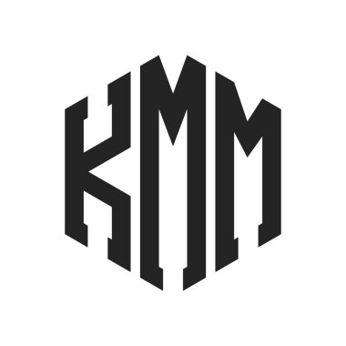 KMM Logo Tasarımı. Altıgen şekil kullanan ilk Harf KMM Monogram Logosu