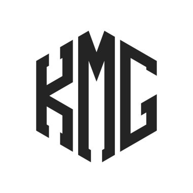 KMG Logo Tasarımı. Altıgen şekil kullanan ilk Harf KMG Monogram Logosu