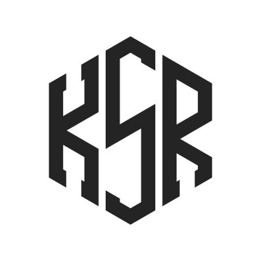 KSR Logo Tasarımı. Altıgen şekil kullanan ilk Harf KSR Monogram Logosu