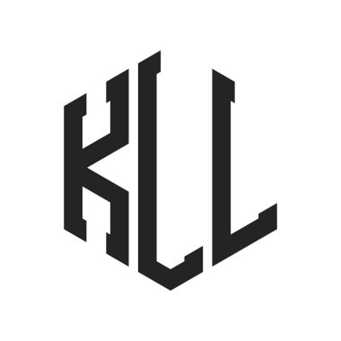KLL Logo Tasarımı. Altıgen şekil kullanan ilk Harf KLL Monogram Logosu