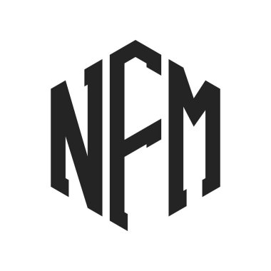 NFM Logo Tasarımı. Altıgen şekil kullanan ilk Harf NFM Monogram Logosu